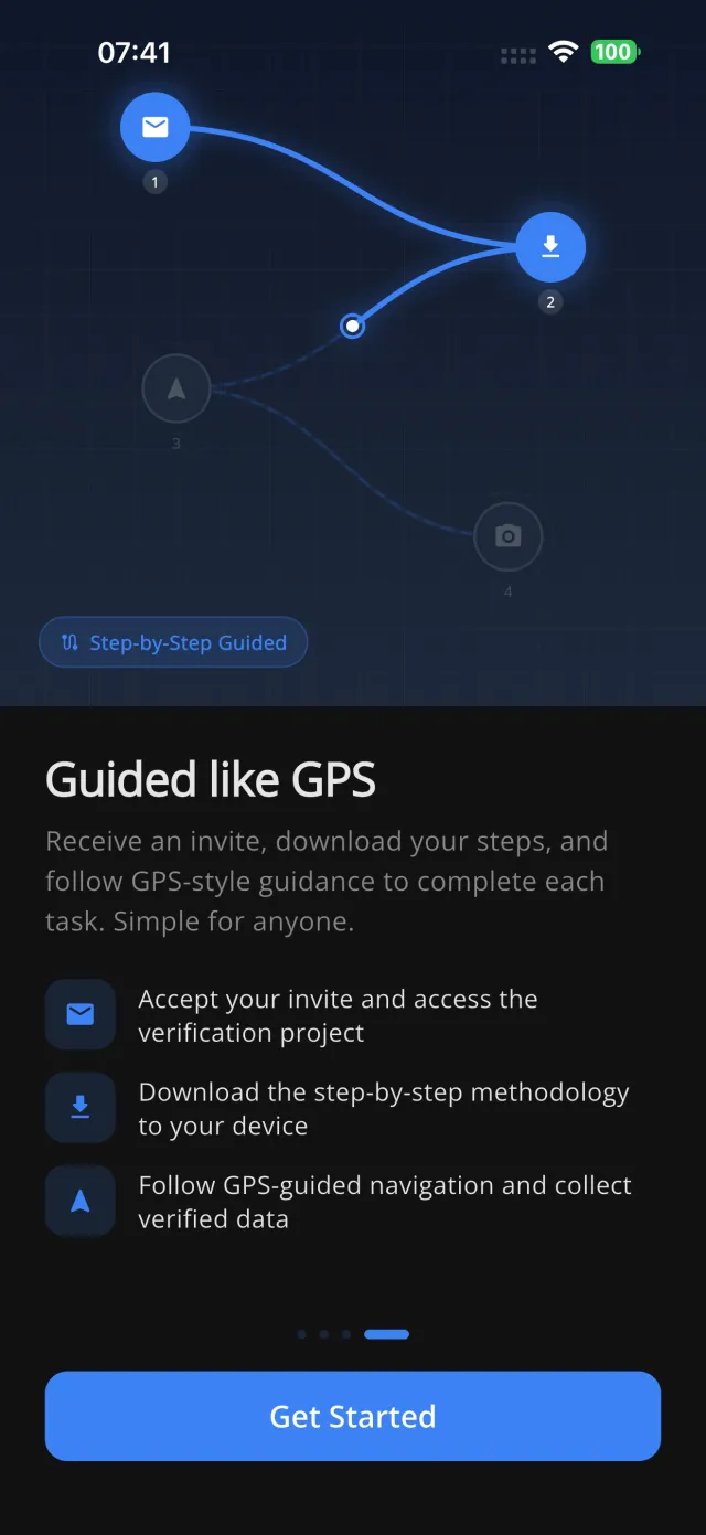 Trust Carbon App - GPS-Style Guided Navigation