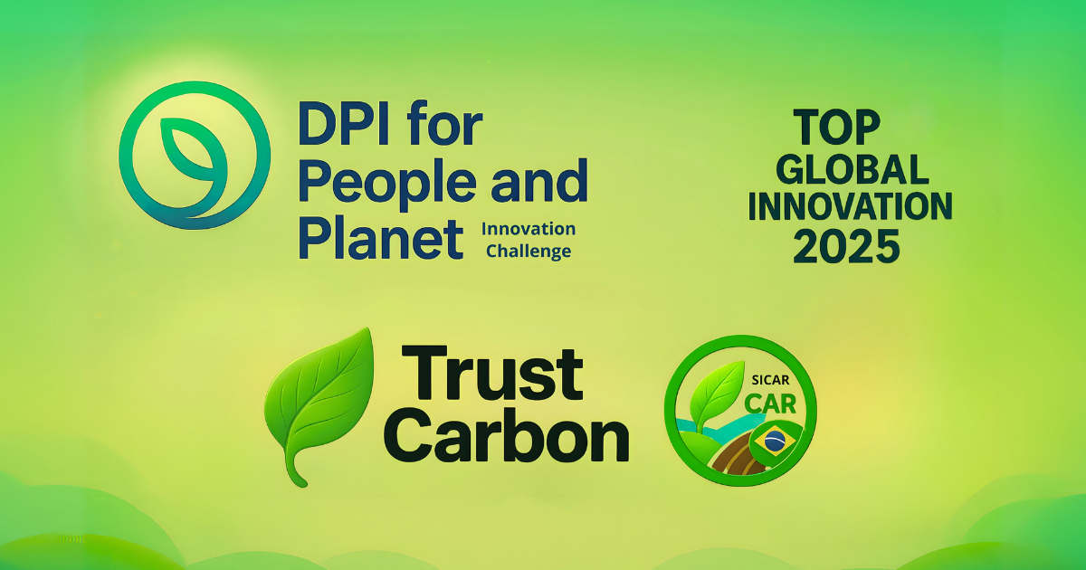 DPI for People and Planet Innovation Challenge 2025 — Trust Carbon selected as global winner alongside the Gates Foundation, BCG, JICA, CDPI and Co-Develop