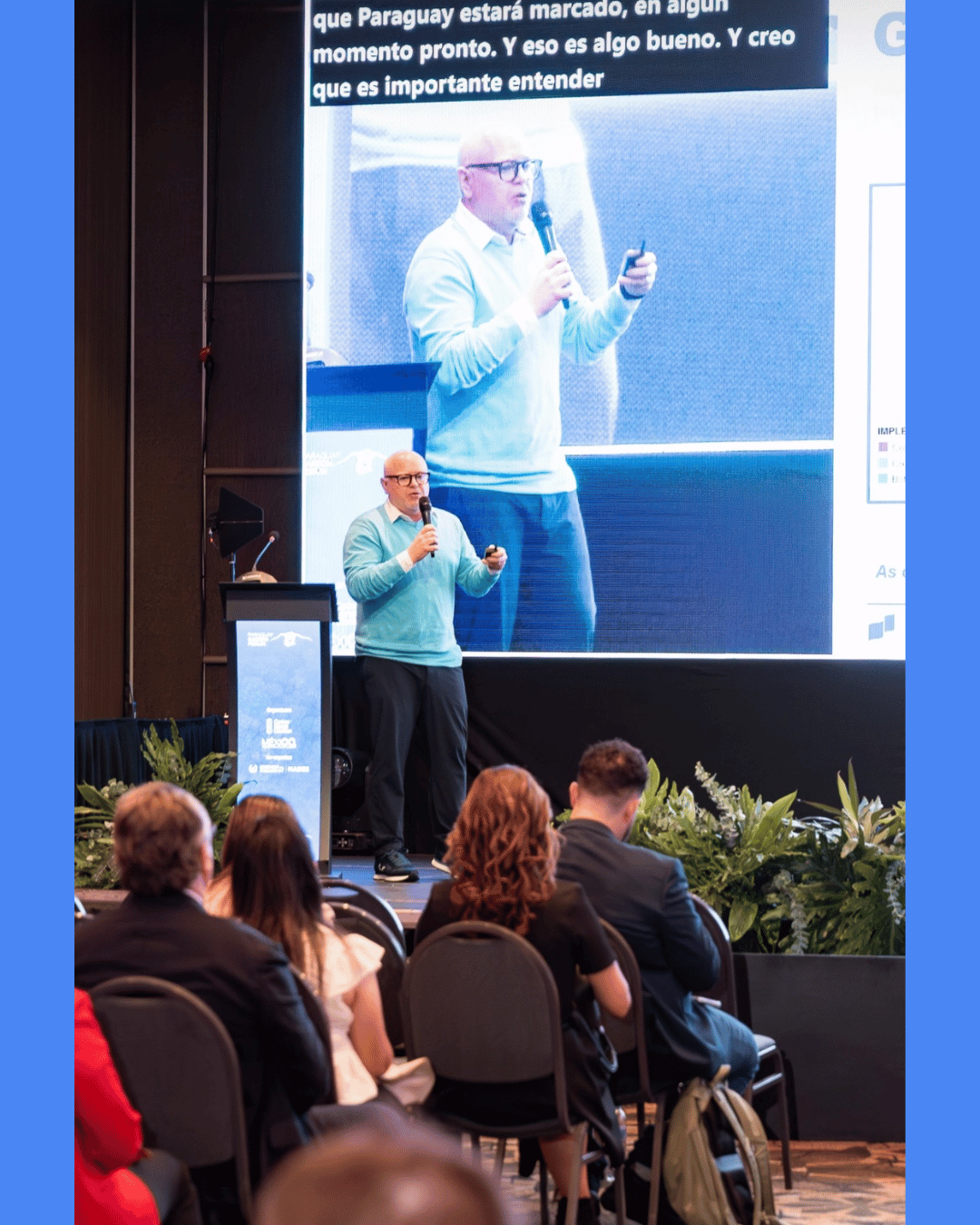 Paraguay Carbon Forum 2026 event credential closing view